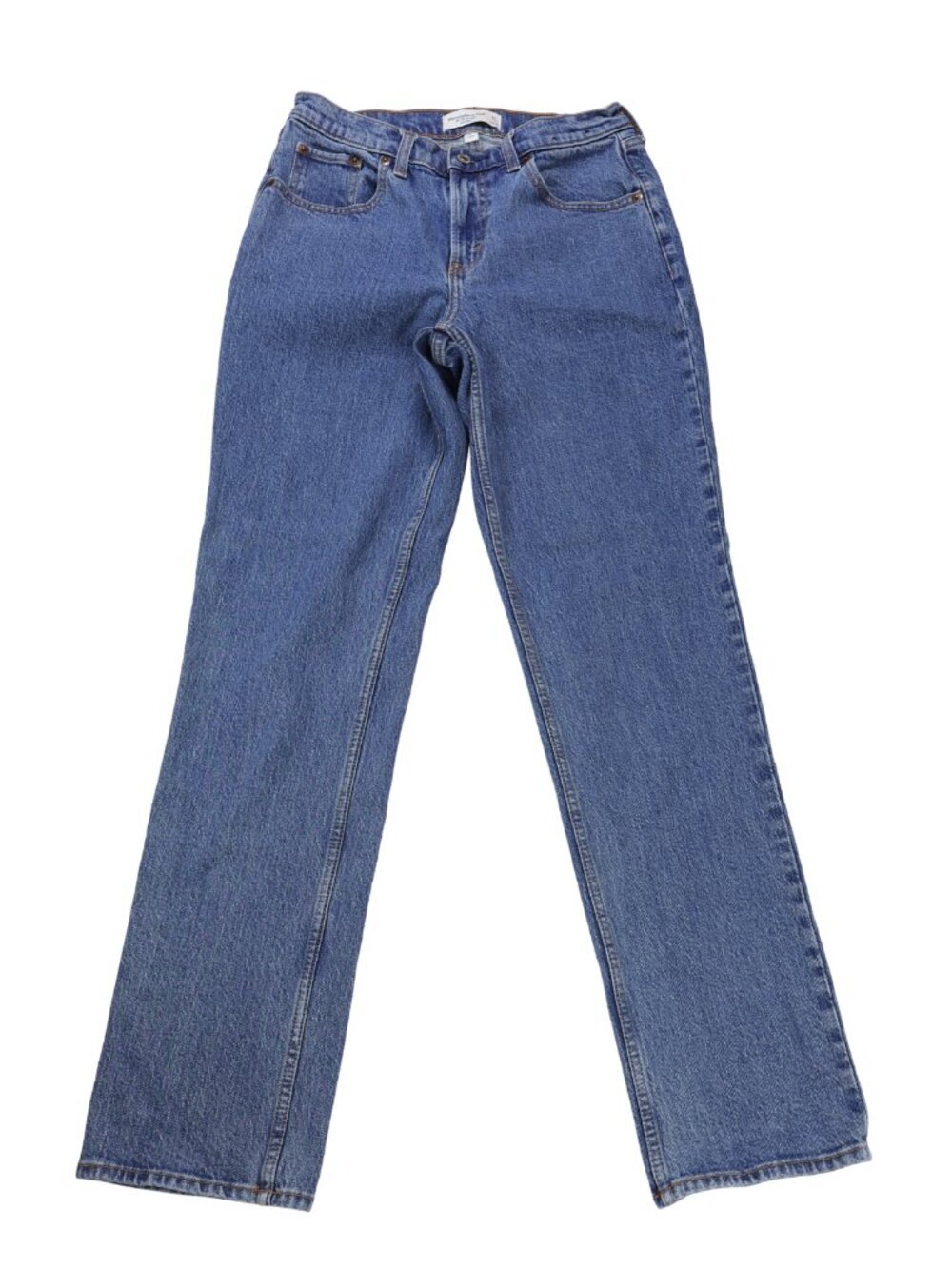 Abercrombie Curve Love '90s Relaxed High Rise Jeans 26 Long Medium Wash